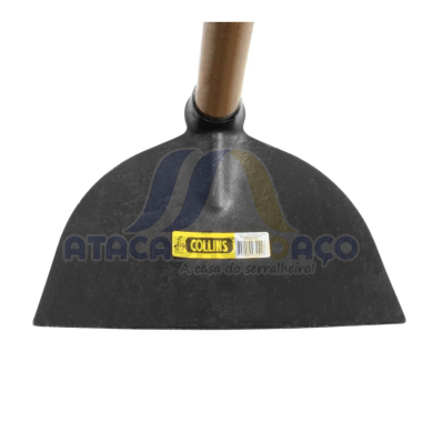 Enxada Larga Forj. Reta - 1,5 LB C/ Cabo (Collins)