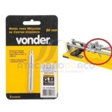 Rodel P/ Cortador de Ceramica 80mm (Vonder)