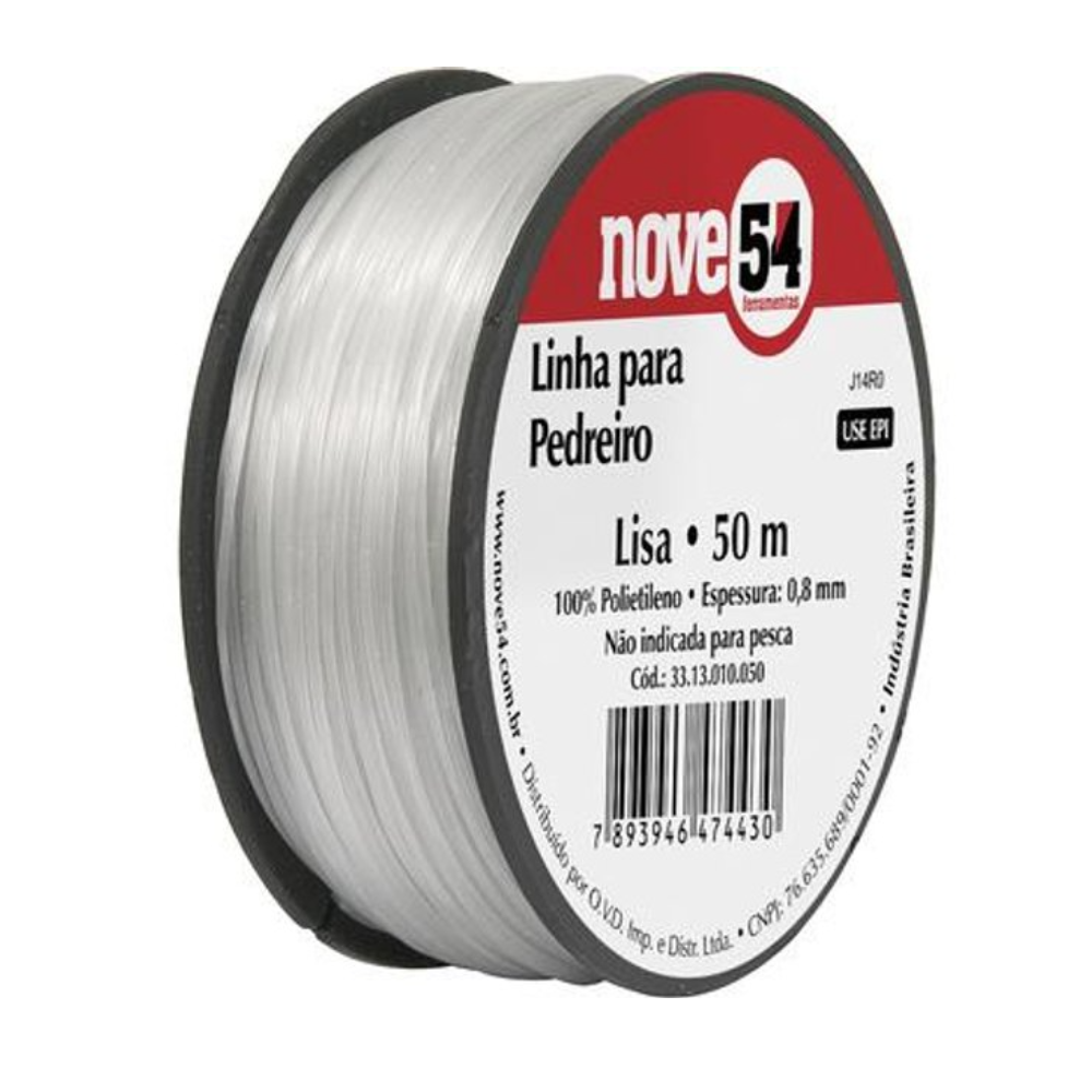 Linha P/ Pedreiro Lisa 50mt