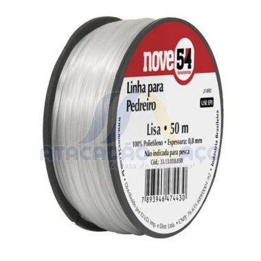 Linha P/ Pedreiro Lisa 50mt