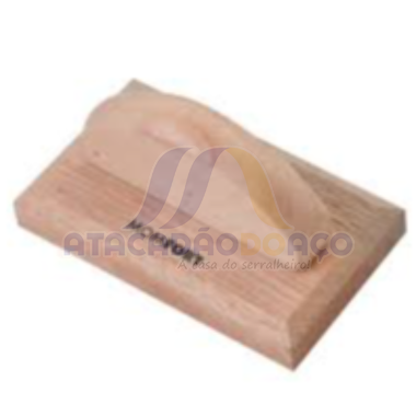 Desempenadeira de Madeira - 7,5 x 12cm (Momfort)