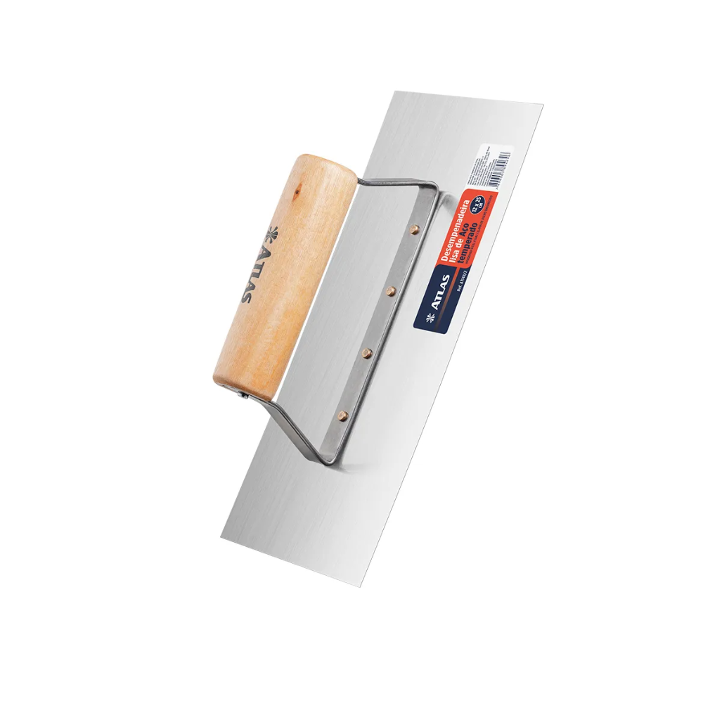 Desempenadeira Lisa - 12mm x 25mm (Atlas)