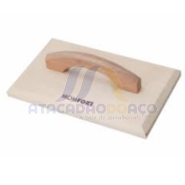 Desempenadeira de Madeira - 12 x 20cm (Momfort)