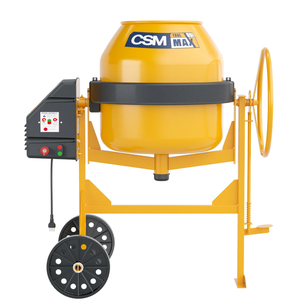Betoneira 150L C/ Painel Mono 127V (CSM)