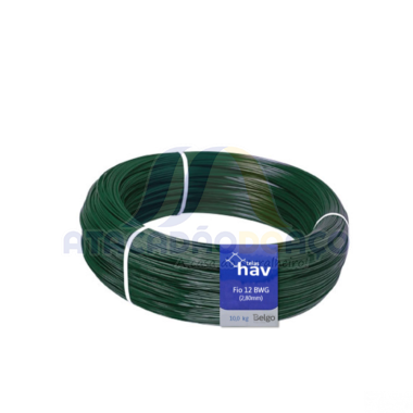 Arame Galv Revestido Verde - 12