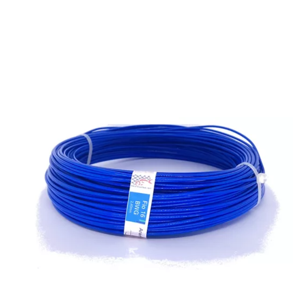 Arame Galv Revestido Azul - 16