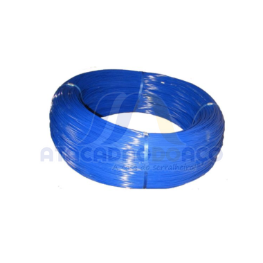 Arame Galv Revestido Azul - 18