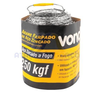 Arame Farpado de 100 Mt (Vonder)