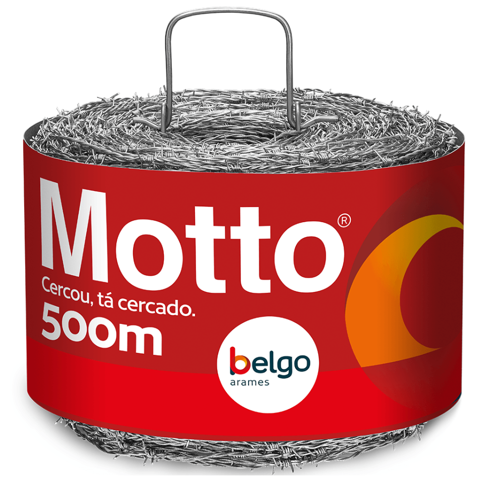 Arame Farpado de 500 Mt (Motto)