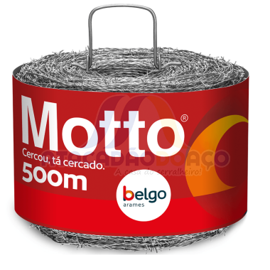Arame Farpado de 500 Mt (Motto)