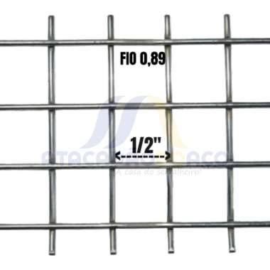 Tela Soldada Galv.1/2