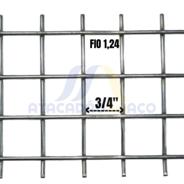 Tela Soldada Galv.3/4
