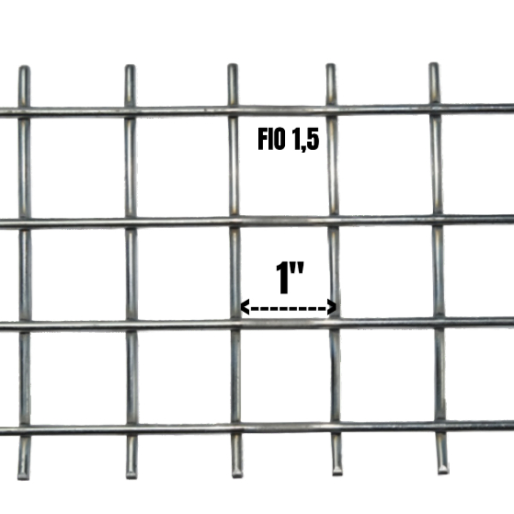Tela Soldada Galv. 1