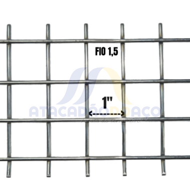 Tela Soldada Galv. 1