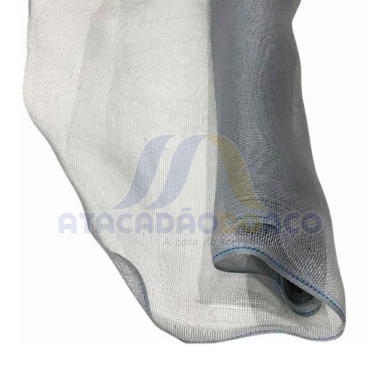 Tela Plast. Mosquiteiro Cinza - 50mt x1,00mt