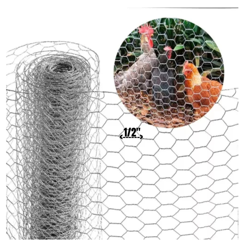 Tela Hexa Viveiro 1/2