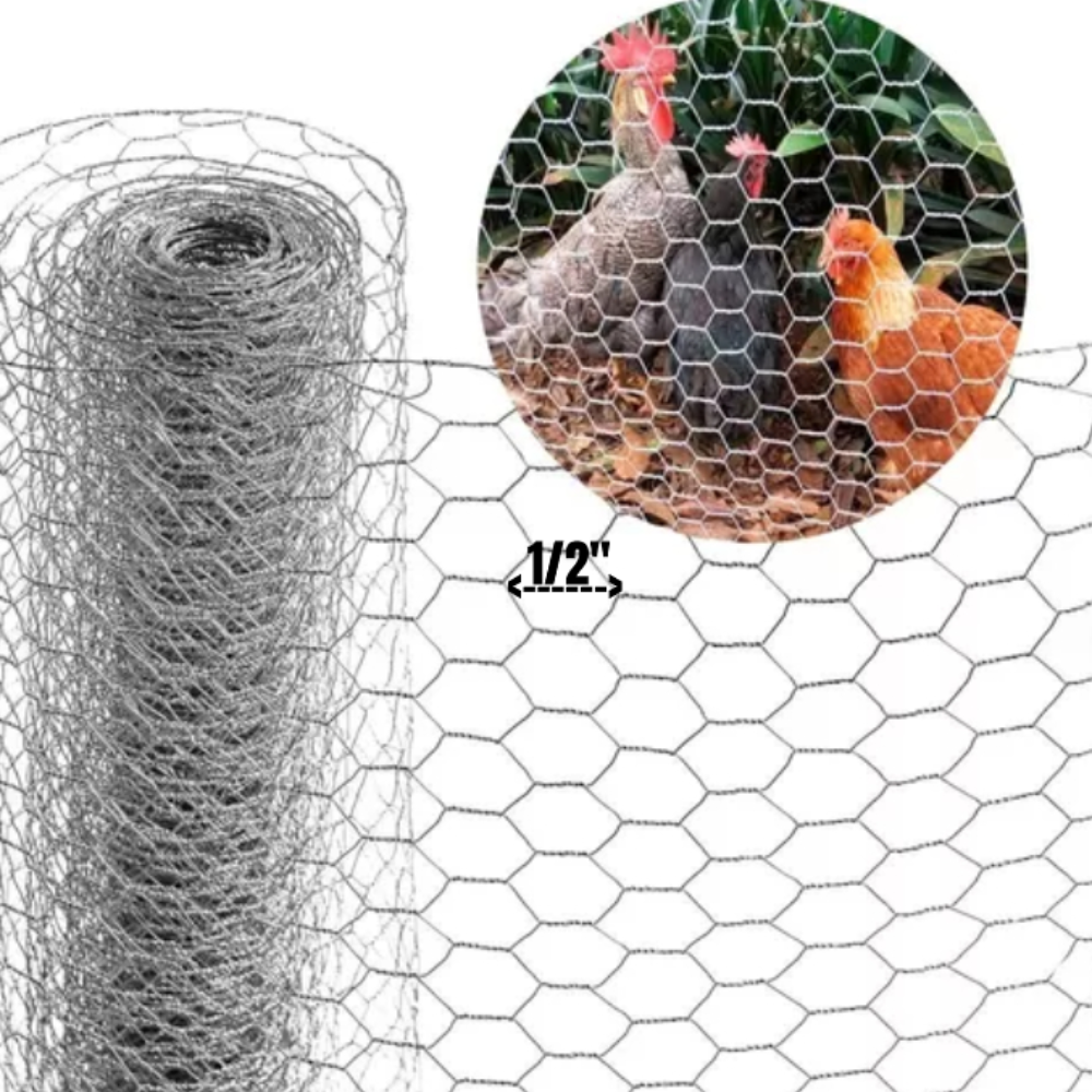 Tela Hexa Viveiro 1/2