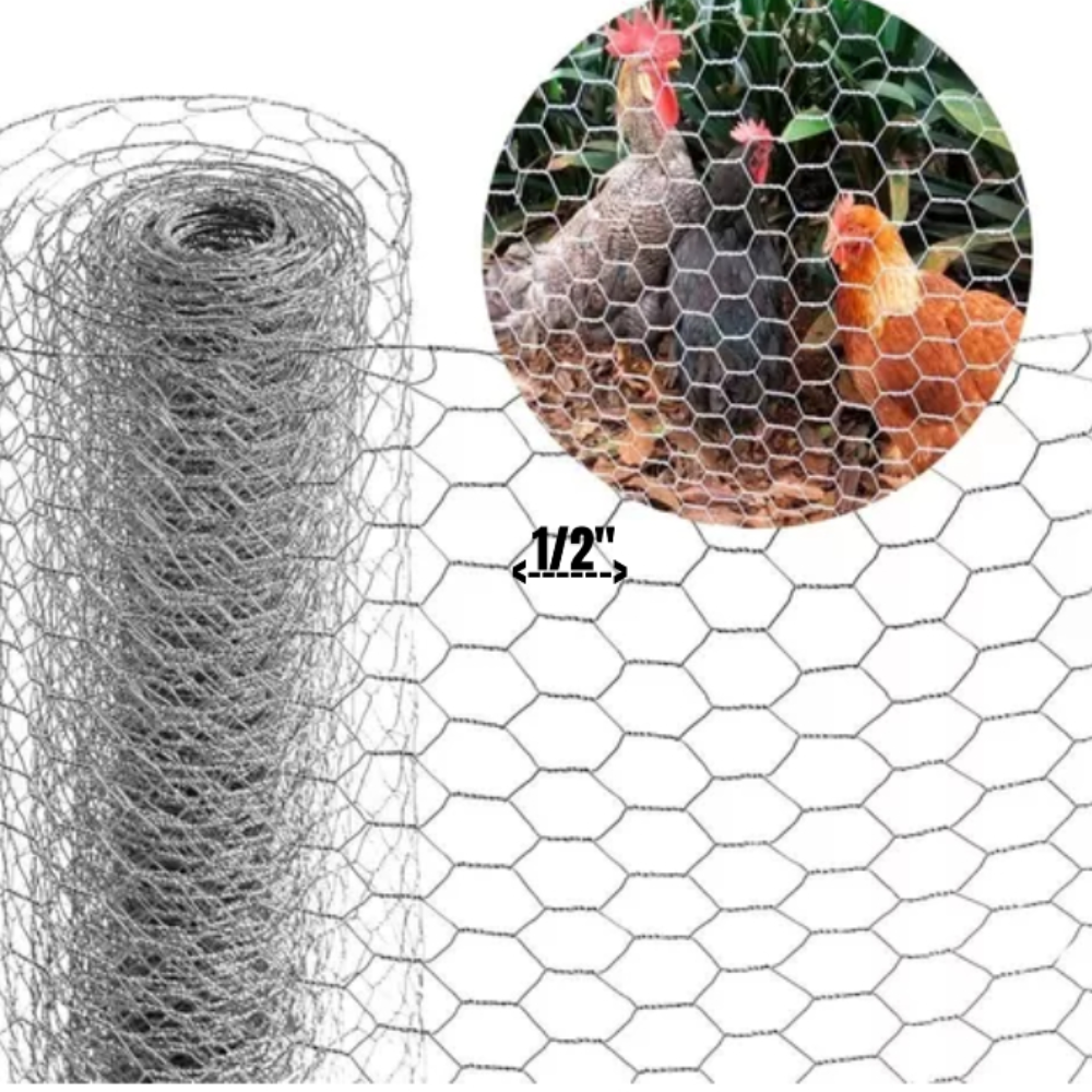 Tela Hexa Viveiro 1/2