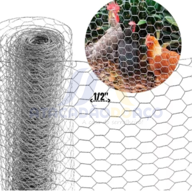 Tela Hexa Viveiro 1/2