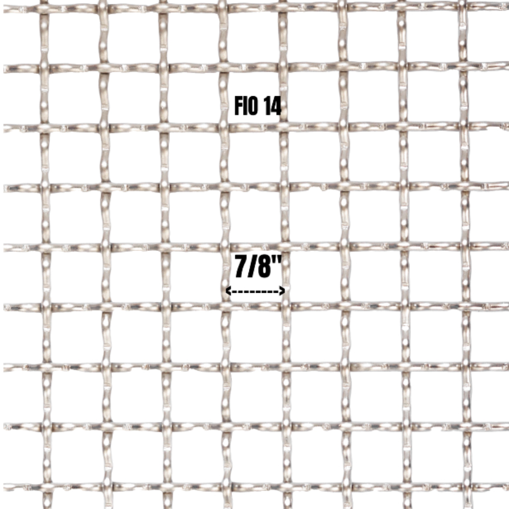 Tela Quad.Ondulada M - 7/8' F-14