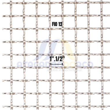 Tela Quad.Ondulada M - 1