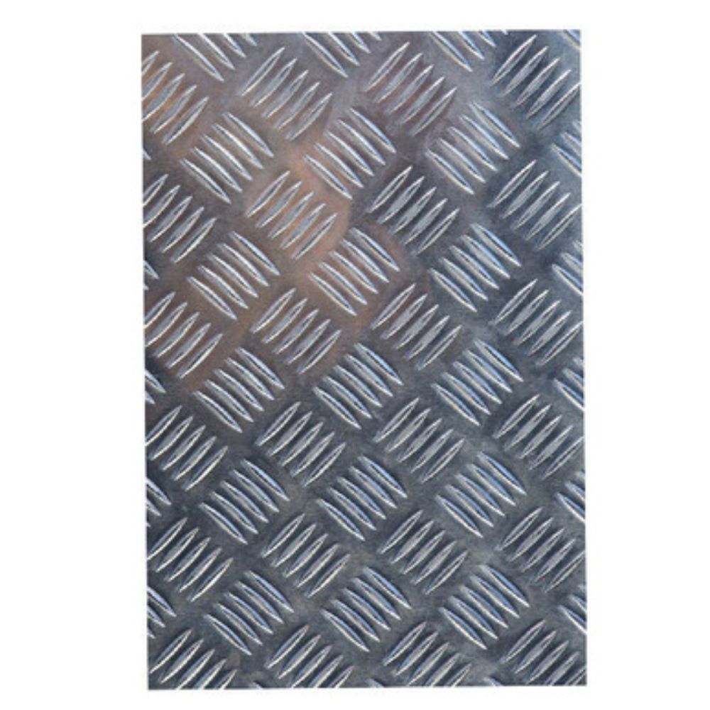 Chapa Aluminio Xadrez - 2 x 1.00 (1.20mm) Ch 18