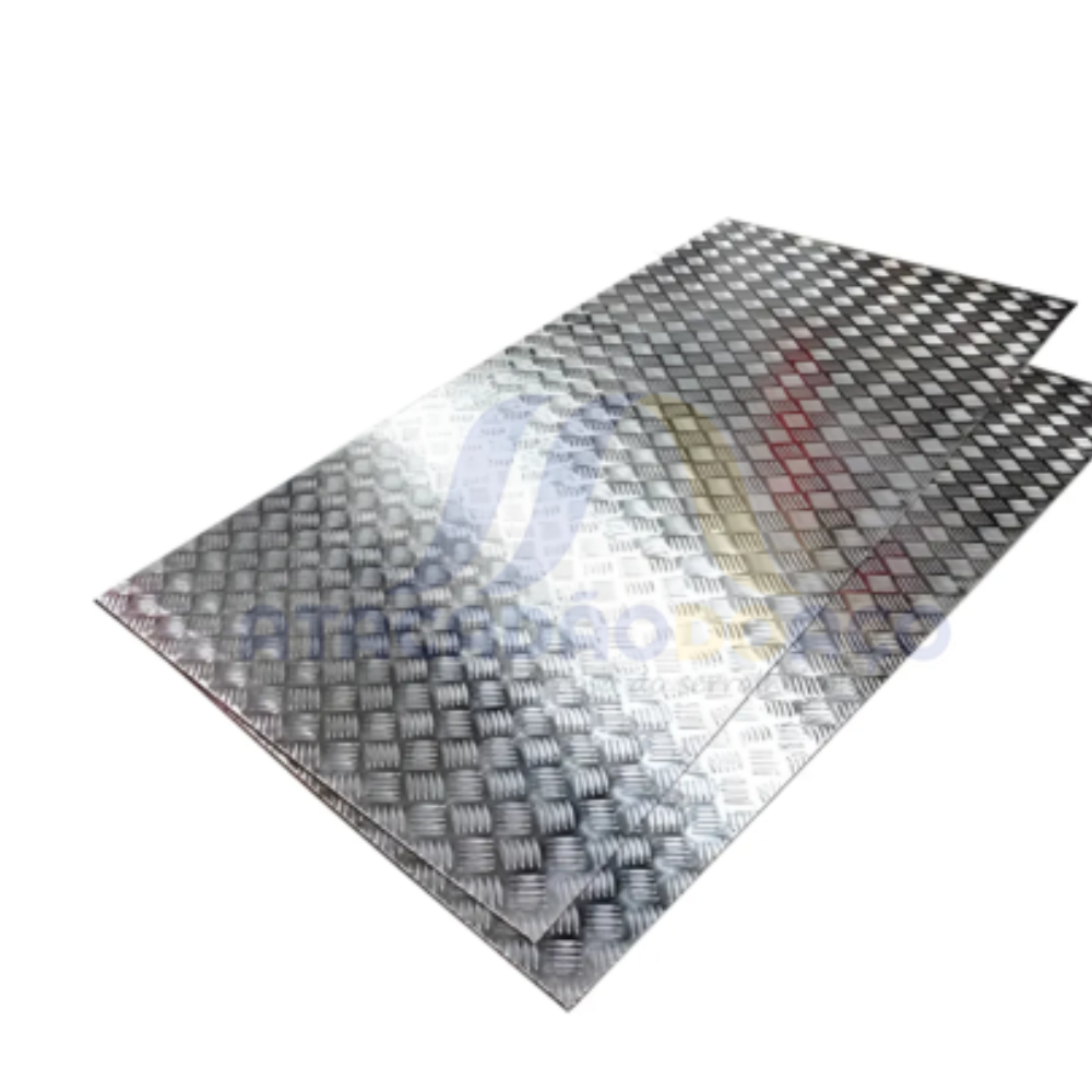 Chapa Aluminio Xadrez - 2 x 1.00 (1.20mm) Ch 18