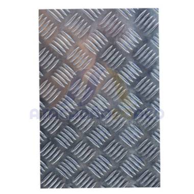 Chapa Aluminio Xadrez - 2 x 1.00 (1.20mm) Ch 18
