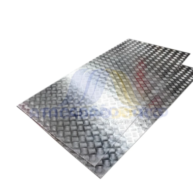Chapa Aluminio Xadrez - 2 x 1.00 (1.20mm) Ch 18