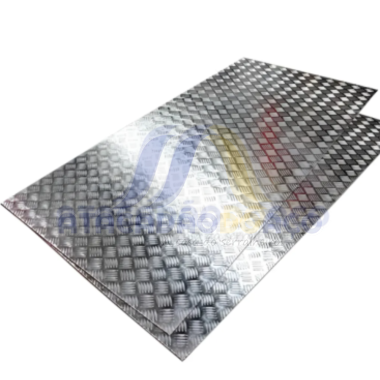 Chapa Aluminio Xadrez - 2.5 x 1.00 (2.20mm) Ch 13