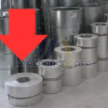 Chapa Rolo Galv. 200mm - 28 ( 0,43mm )