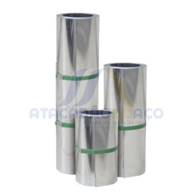 Chapa Rolo Galv. 400mm - 28 ( 0,43mm )                      