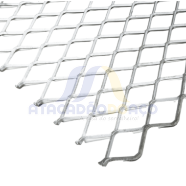 Chapa Expandida - 50 x 100 (6,35mm) Ch - 1/4