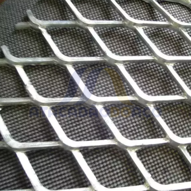 Chapa Expandida Alum. - 6 x 10mm (Esp.0,60 x C.0,80)