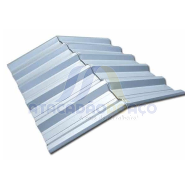 Telha Cuminheira Trz 40 Galvalume - 0.43