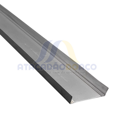Perfil Guia 90 x 30 Galv - (1,25mm) 3m