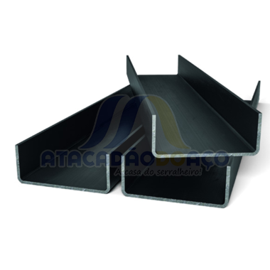 Perfil U 4'''' - 2mm  (100mm)