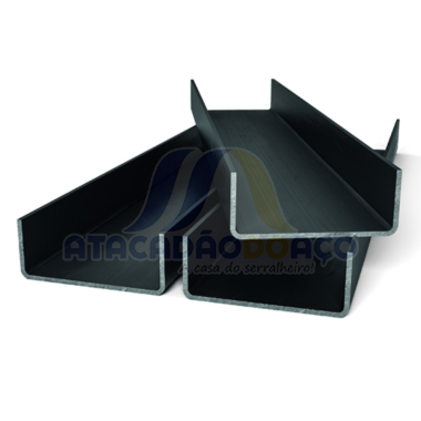 Perfil U 4'' - 2.65mm  (100mm)