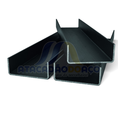 Perfil U 4'''' - 4.75mm  (100mm)