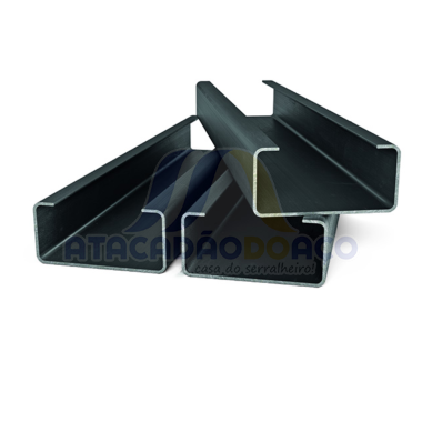 Perfil U Enr 4'' - 2,25mm (100mm)