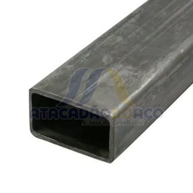 Metalon 50 x 30 - 3.00 Preto