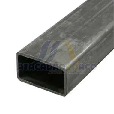 Metalon 70 x 30 - 2.00 Preto