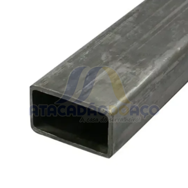 Metalon 100 x 40 - 2.00 Preto