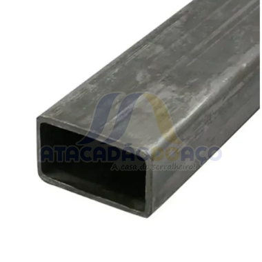 Metalon 100 x 50 - 2.00 Preto