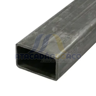 Metalon 100 x 60 - 2.00 Preto