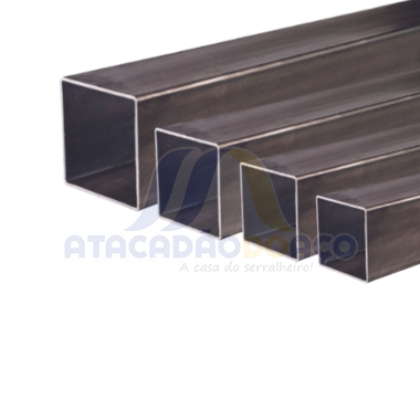 Metalon 150 x 150 x 6.5MT- 4.75 Preto