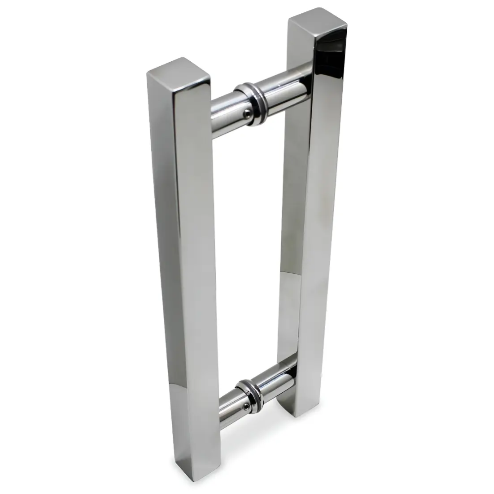 Puxador Inox Quad. 300 x 200 - 25/25 (Hela)