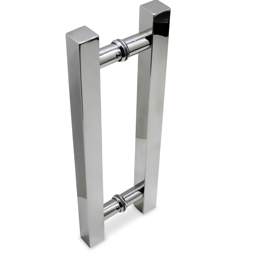 Puxador Inox Quad. 400 x 300 - 25/25 (Hela)