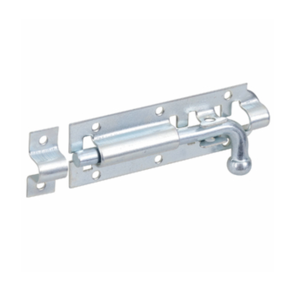 Ferrolho Redondo C/ Porta Cadeado Zinc. 6