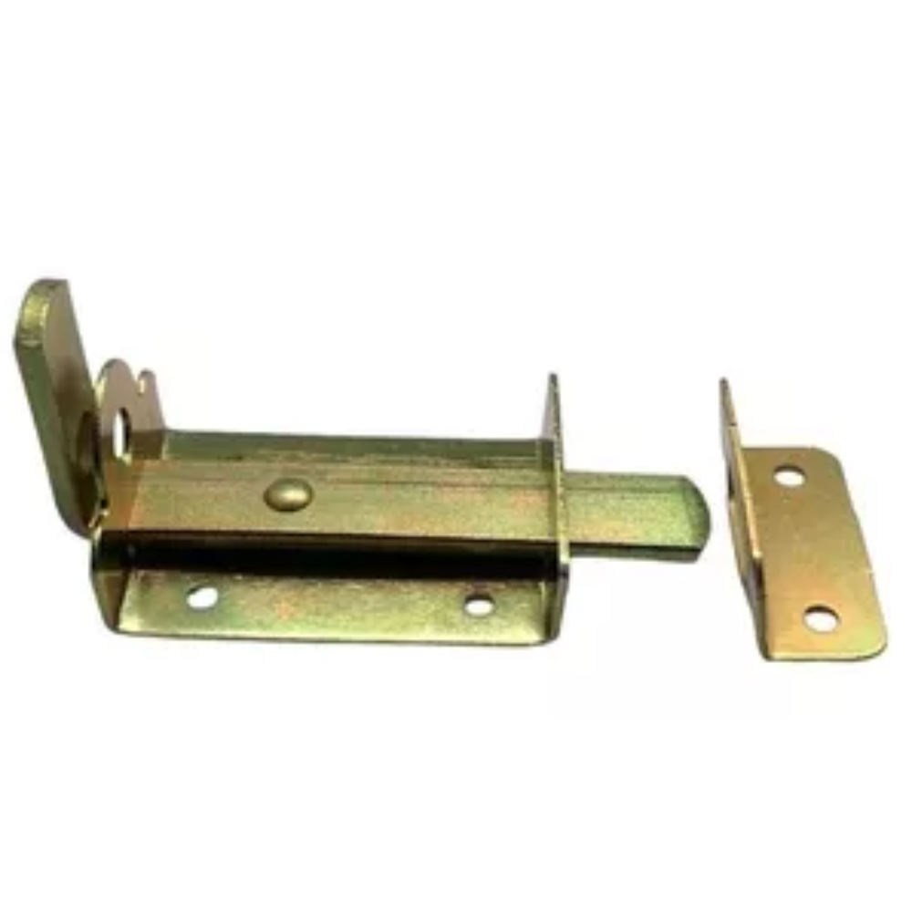Ferrolho C/Porta Cadeado Bicromatizado - 105mm x 50mm